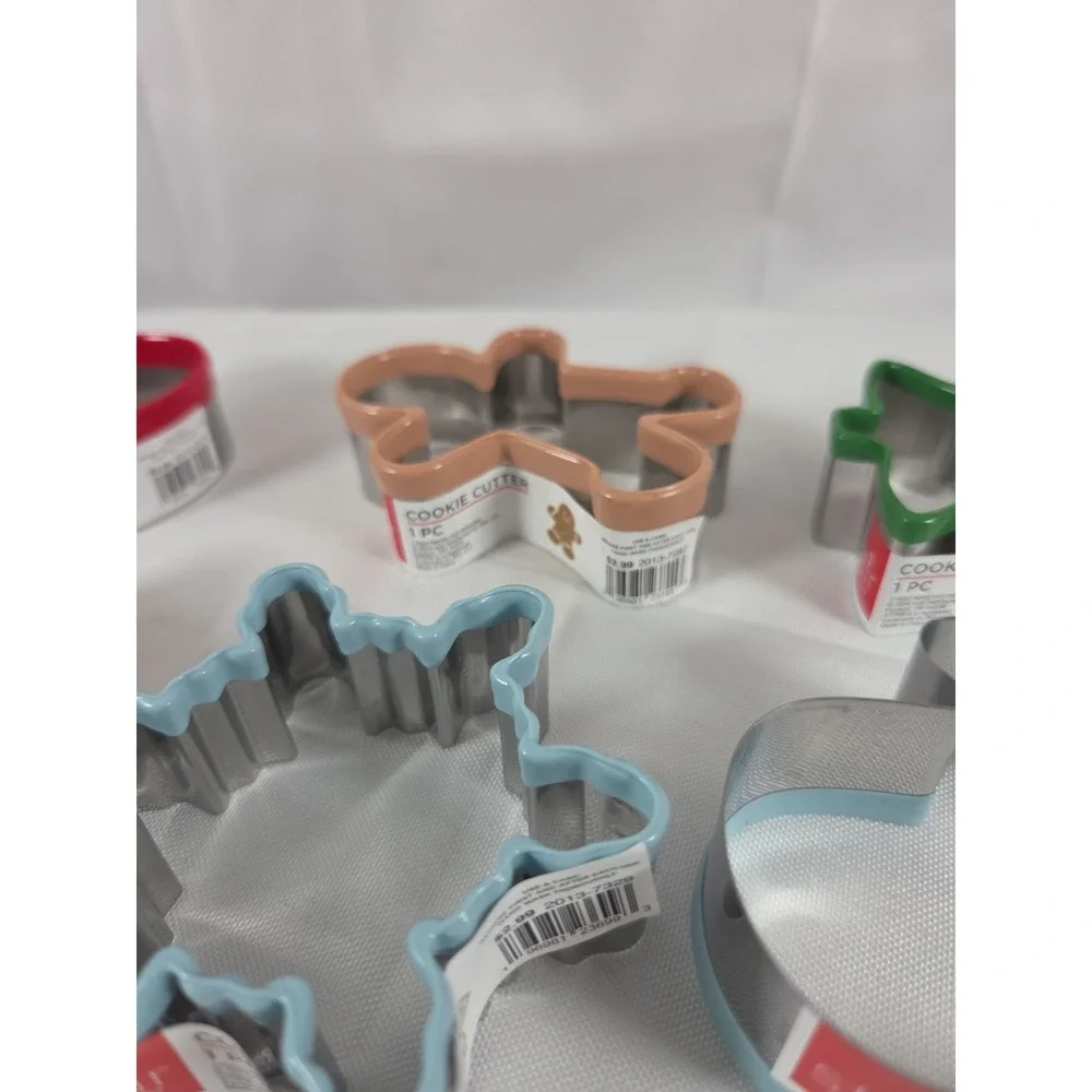 Stir Christmas Cookie Cutters Set Of 6 New